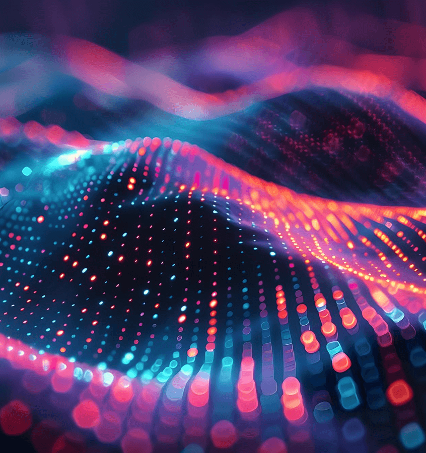 Abstract blockchain network visualization representing cryptocurrency transaction tracing, blockchain analysis, and digital asset forensics.