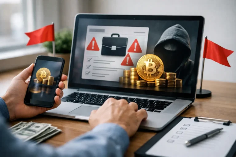 Job Task Crypto Scam Red Flags