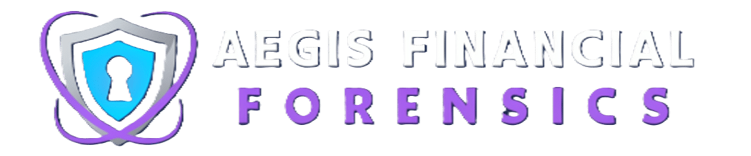 Aegis Financial Forensics official logo representing cryptocurrency recovery, blockchain forensics, and digital asset investigations.