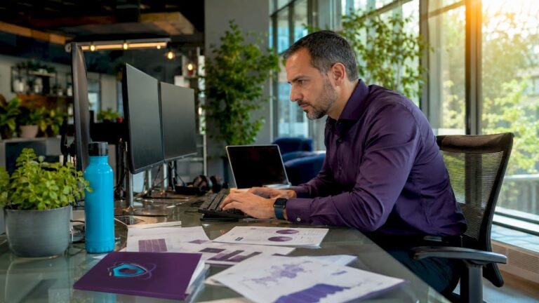 Forensic analyst working on AI crypto tracing