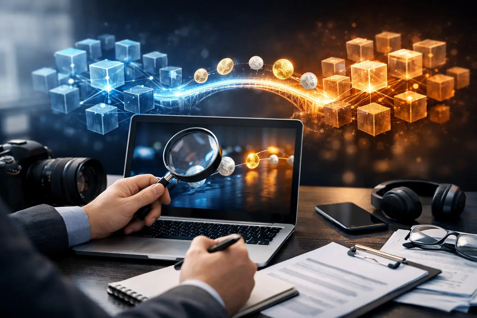 How Investigators Follow Bridge Transfers
